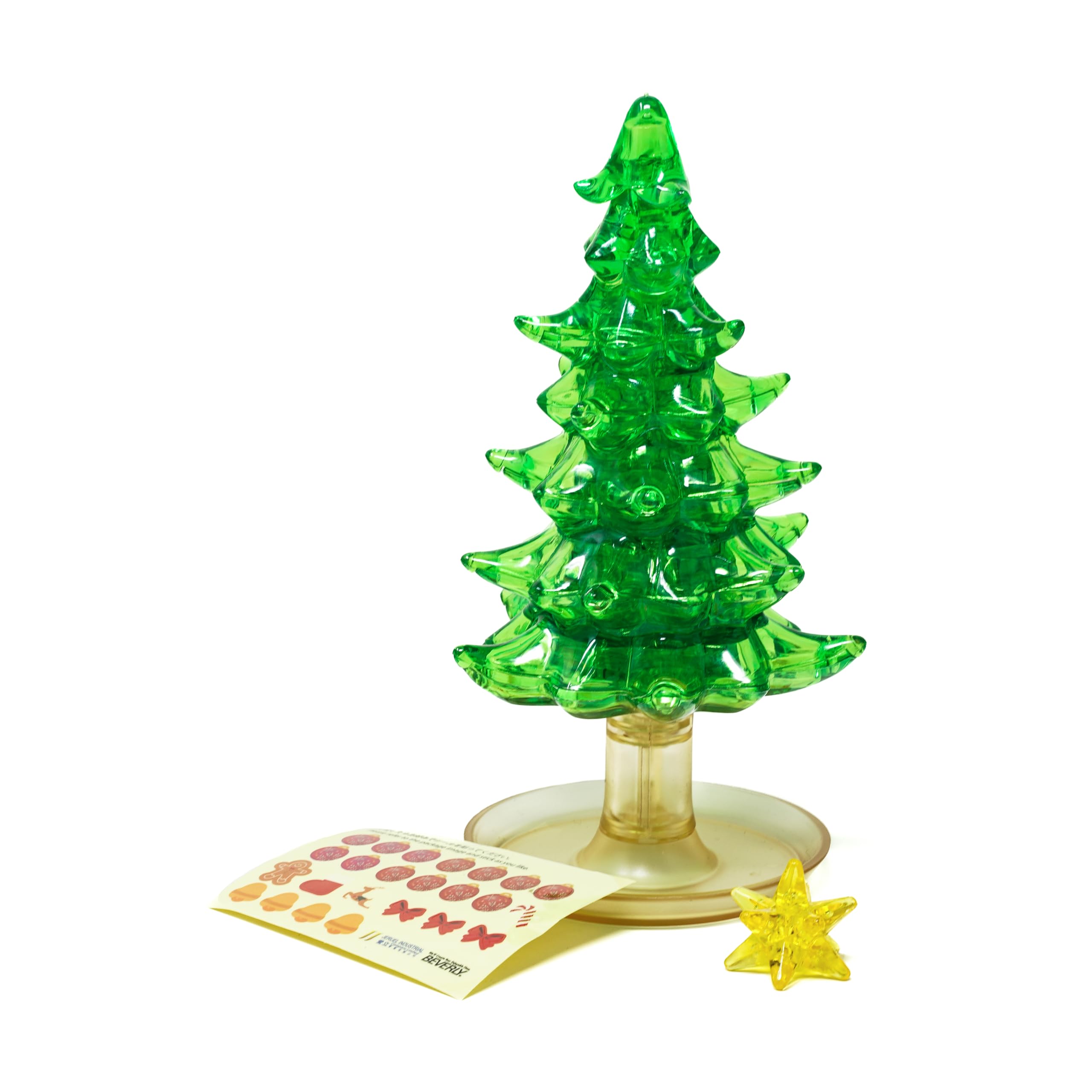 Amazon.co.jp: 3Dクリスタルパズル クリスマスツリー:69ピース : Toys